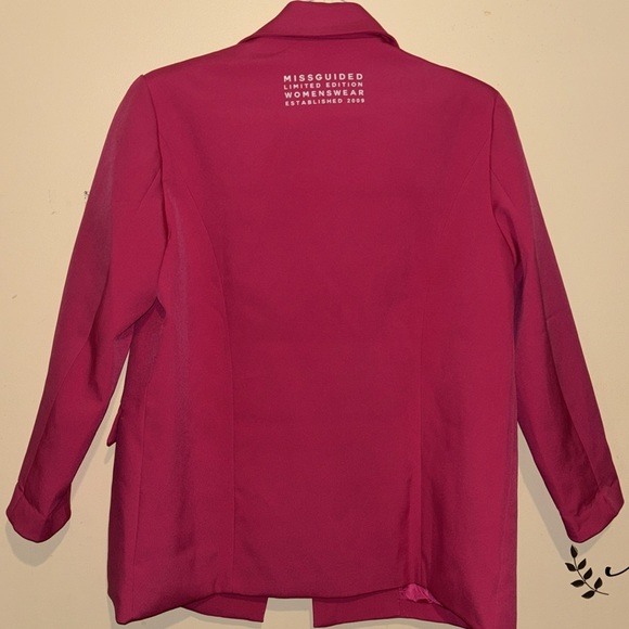 Brand new tailored oversized long line blazer, size US 4 - Picture 3 of 5